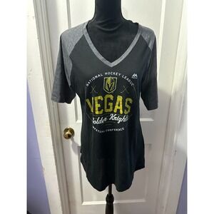 Majestic Las Vegas Golden Knights Short Sleeve Top in XL